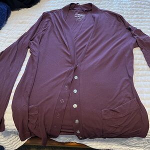 Torrid purple sleep cardigan size 0